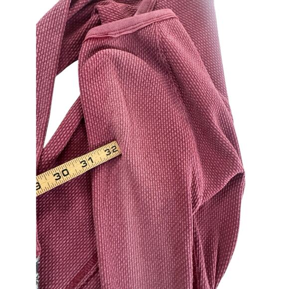 We The Free People XS Detail Cuff Long Sleeve Shirts Thermal Lot of 3 #5628 - Picture 10 of 12